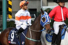 Liberator und Jockey Weichong Marwing bei den HK International Race 2012. Foto: www.galoppfoto.de - Frank Sorge