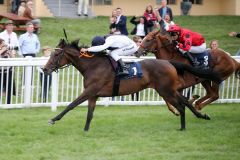  Jin Jin mit Maxim Pecheur im Sattel gewinnt den Coolmore Stud Baden-Baden Cup. ©galoppfoto - Frank Sorge