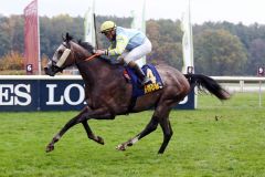 Auckland gewinnt mit Wladimir Panov das BBAG Auktionsrennen in Hoppegarten. www.galoppfoto.de