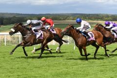 Last Empire holt sich ihren ersten Gruppe-Sieg. Foto: courtesy by Goodwood Racecourse