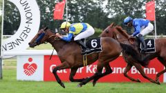 Line des Ongrais gewinnt das Steher-Rennen für Frankreich. Foto: Dr. Jens Fuchs