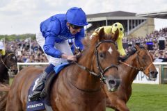 Erster Grasbahnstart, gleich ein klassischer Sieg: Notable Speech gewinnt die 2000 Guineas. www.galoppfoto.de - JJ Clark