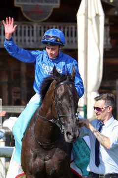 Die Sieger von Köln: Rebel's Romance und William Buick. www.galoppfoto.de - Sandra Scherning