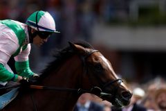 Royal Scotsman gewinnt unter Jim Crowley die Richmond Stakes. Foto: Goodwood/PA Media