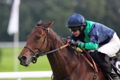 Scataro gewinnt das Amateurrennen in Köln mit Alice Mills 2014. Foto: Dr. Jens Fuchs