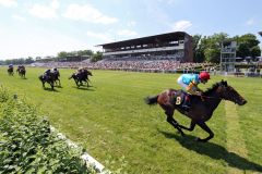 Wagnis löst vor großer Kulisse das Ticket für das Derby. www.galoppfoto.de