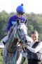 Parigi mit Tomas Roman nach dem Sieg im Ausgleich II in Hoppegarten am 14.09.24 in Hoppegarten. ©galoppfoto - Sabine Brose